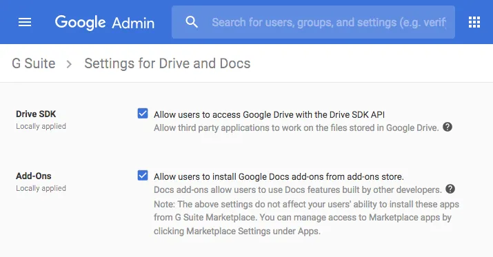 Install Google Document Studio